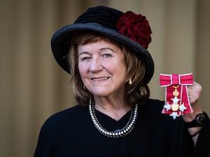 Professor Jay was made a CBE on Thursday for prevention of child sexual abuse (Aaron Chown/PA)