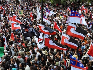 New Zealand Treaty Law Protest