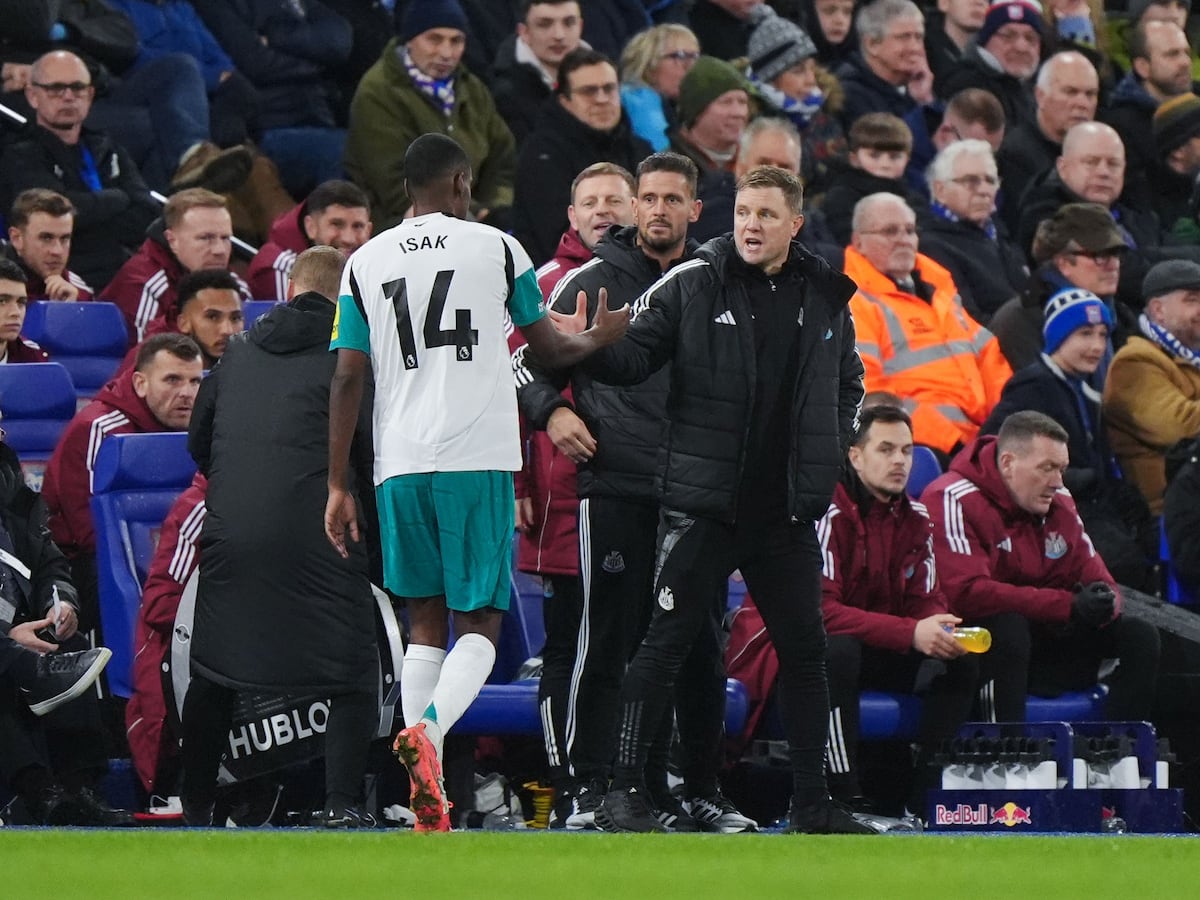 Eddie Howe not looking to lose Alexander Isak after brilliant hat-trick