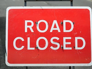 Road closed