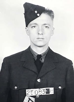 Sergeant Allan McMurtry (Flight Engineer), aged 22. Images: Canadian Warplane Heritage Museum