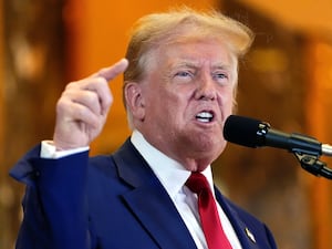 President-elect Donald Trump speaks during a news conference at Trump Tower