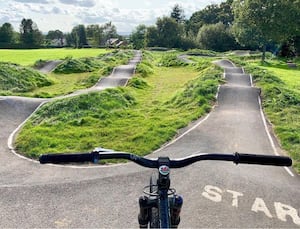 Example of a pump track