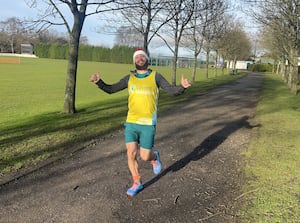 Tim Stevens from St George's in Telford is running 12 marathons in 12 days for charity. 