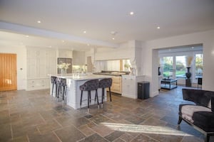 A large kitchen inside the property. Picture: Rightmove and Peter James Property Ltd.