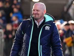 Gregor Townsend arriving at Murrayfield