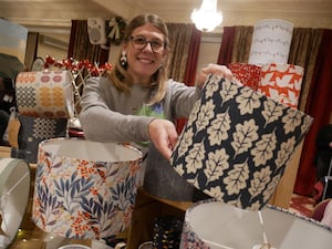 Becca Price at a previous Christmas fayre