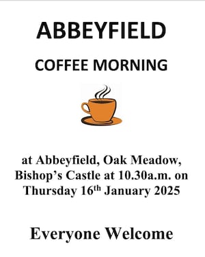 Abbeyfield House Bishop's Castle January Coffee Morning