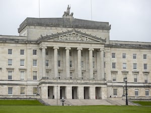 Parliament Buildings at Stormont Estate in Northern Ireland