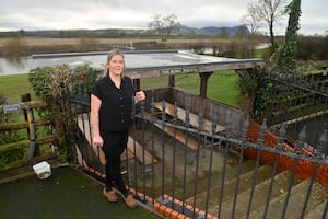 The pub has been adapted to allow for a view across the River Severn