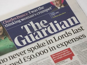 A picture of The Guardian newspaper