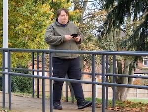 James Mold leaves Shrewsbury Crown Court