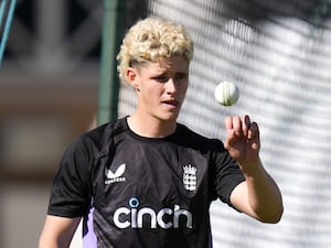 Jacob Bethell at England training