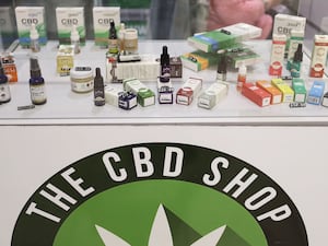 CBD oil products on sale in Belfast