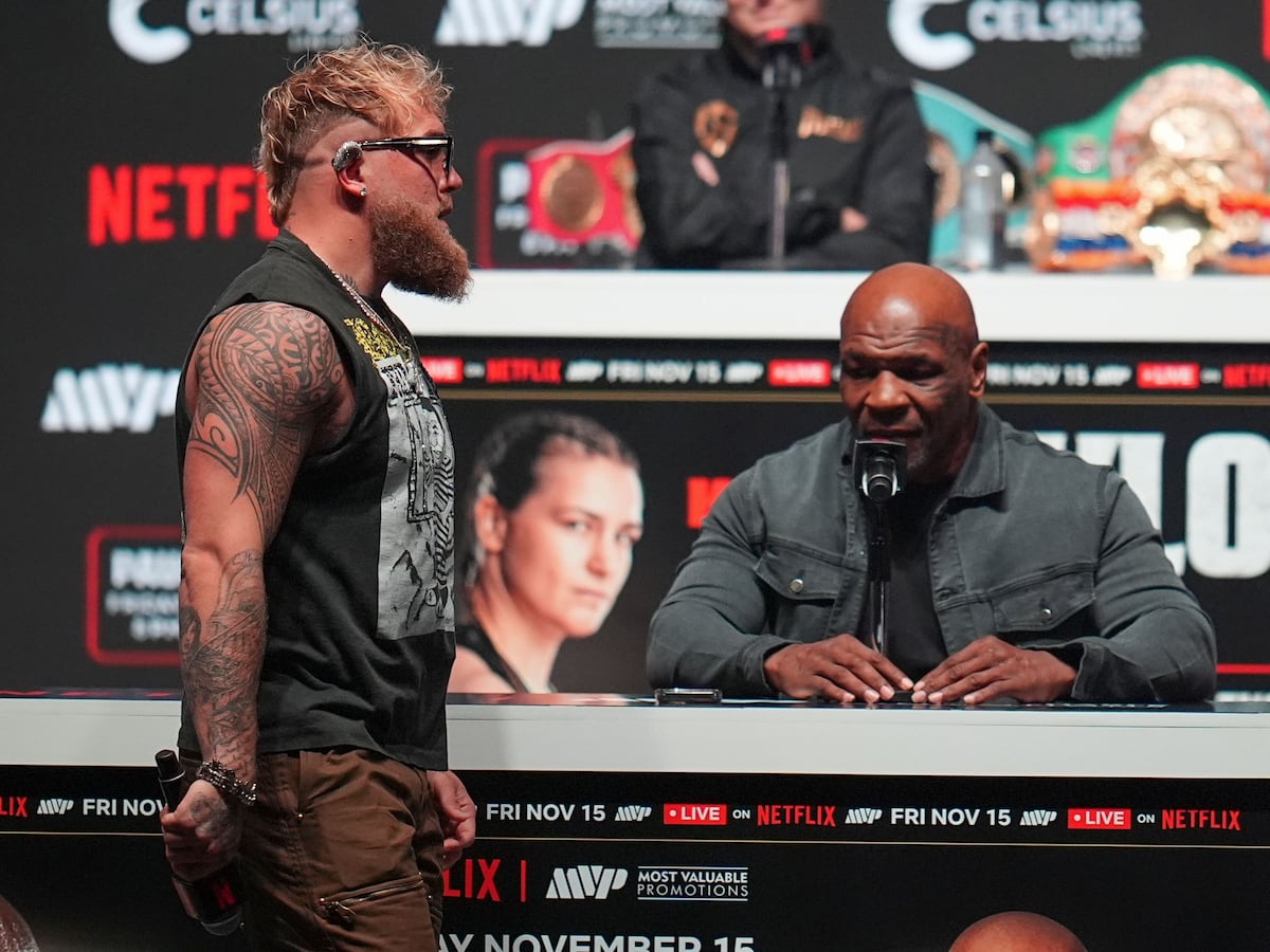 No earful for Jake Paul as Mike Tyson waits to let his boxing do the talking