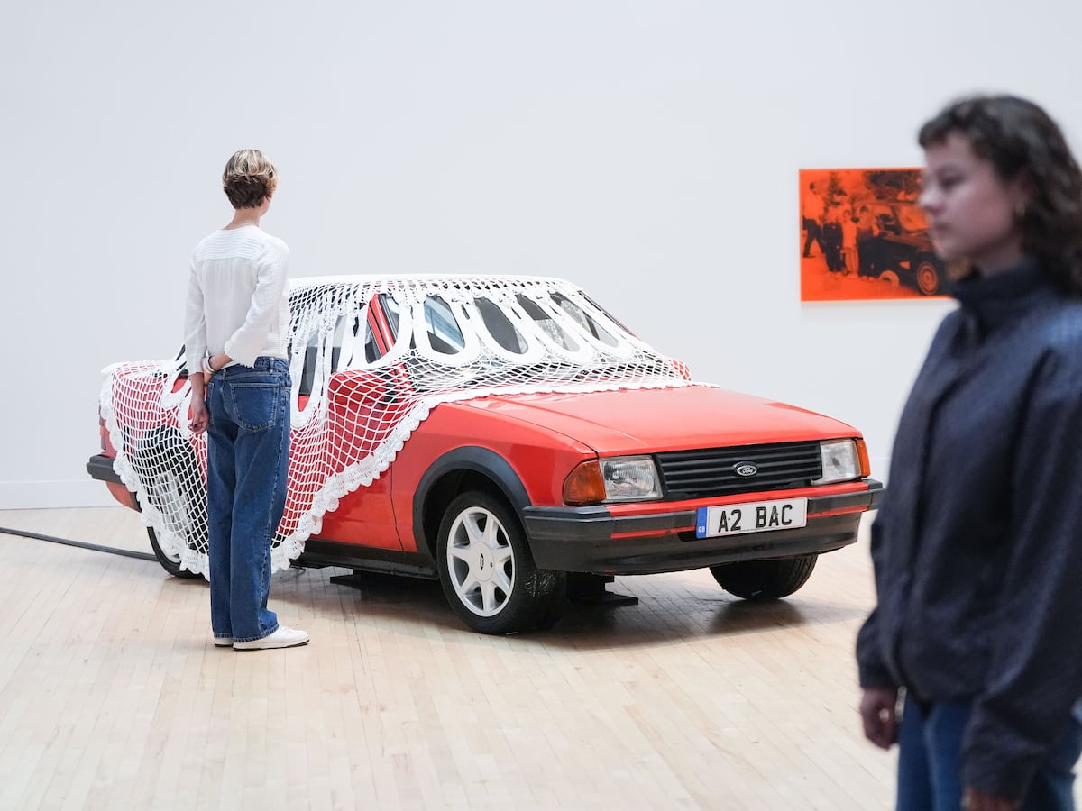 Scottish artist Jasleen Kaur who put doily on a car wins Turner Prize