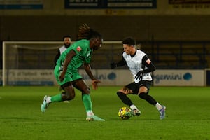 AFC Telford in action 