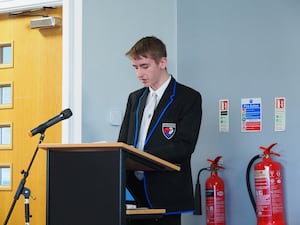 Charlie Steele speaks of the impact of meeting Mr Goldberg.