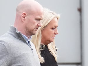 Amy Keane arrives at court