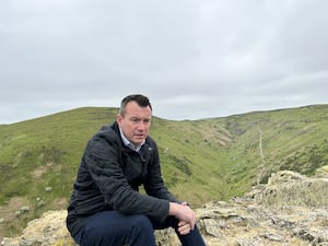 Mr Anderson in the Shropshire Hills