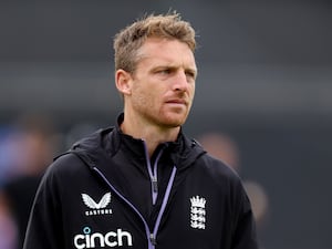 Jos Buttler at England training