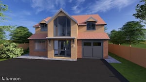 How the property in Pant will look, once completed. Picture: Rightmove & Grantham's Estates Limited.