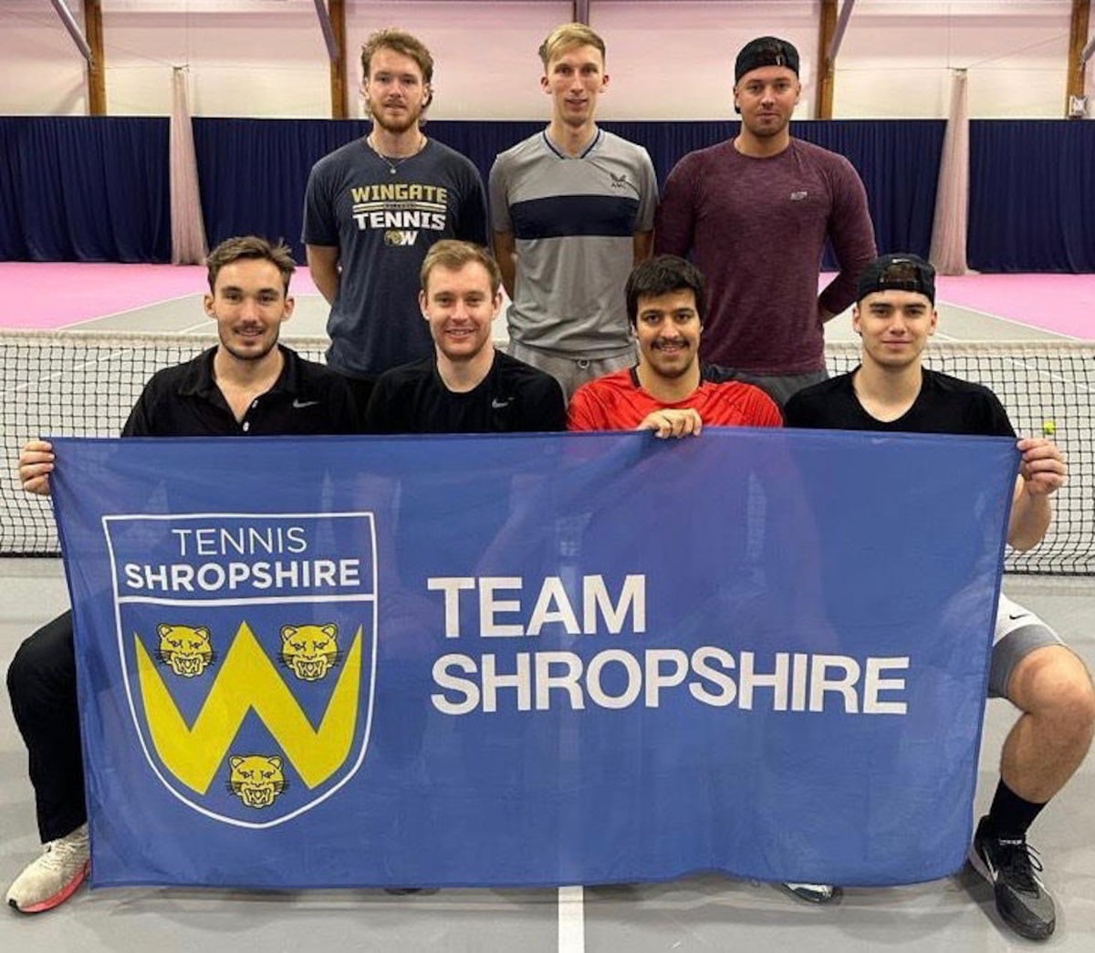 Shropshire tennis aces tackle the best of British counties