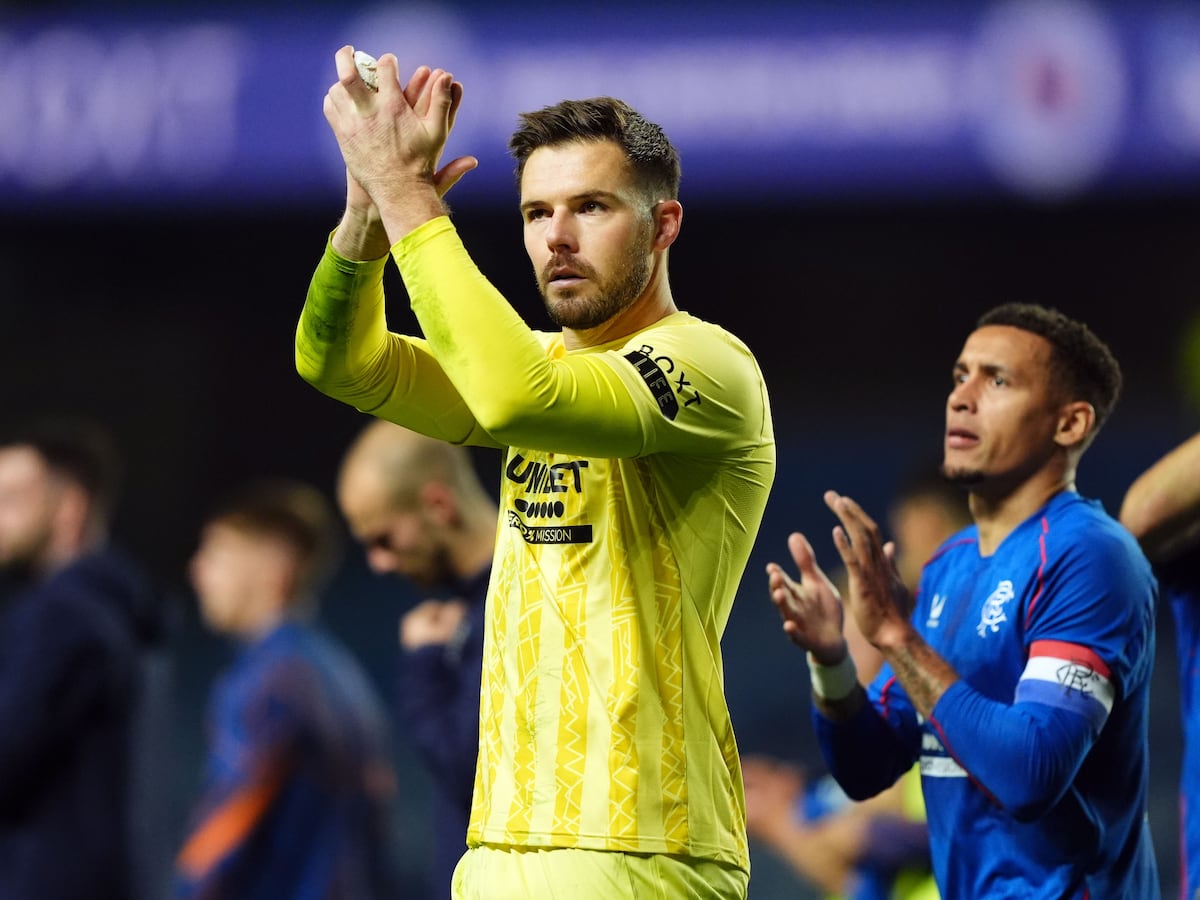 Jack Butland will miss Old Firm derby due to ‘a significant bleed’ to his leg