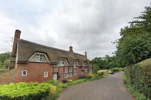 The pair of semi-detached homes in Badger were turned into four flats in the 1960s. Photo: Google