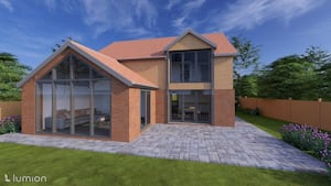 How the property in Pant will look, once completed. Picture: Rightmove & Grantham's Estates Limited.