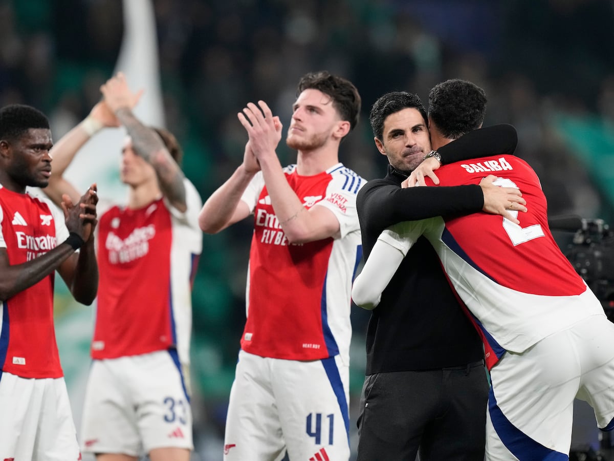 They were all exceptional – Mikel Arteta loved seeing Arsenal run riot in Lisbon