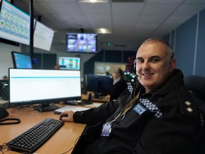 Inspector Geraint Griffith will be working as Force Incident Manager (FIM) at the Force’s Communications Centre (FCC) on Christmas Day.