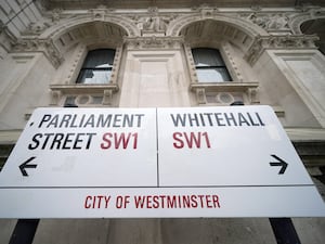 A sign for Whitehall