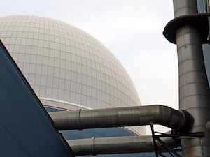 Nuclear power station Sizewell B exterior