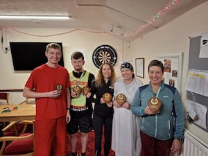 The Grand Prix winners (from left: Alex Millington, Alex Cochrane, Kay Wilkinson-Smith, Louise Patterson, Annabel Bolton)