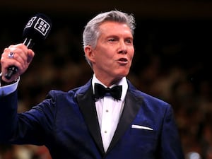 American announcer Michael Buffer at Madison Square Garden