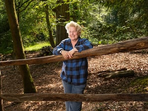 Sandi Toksvig has restored an area of woodland for Sandi's Great British Woodland Restoration (Channel 4/PA)