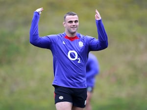 England’s Ben Earl during a training session