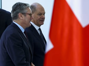 Prime Minister Sir Keir Starmer and German Chancellor Olaf Scholz (PA)