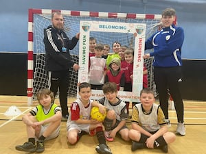 Youngsters at the St Martins football development sessions at St Martins. 
