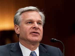 Christopher Wray head and shoulders