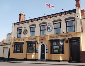 Bathams Brewery in Delph Road, Brierley Hill which is also The Vine pub