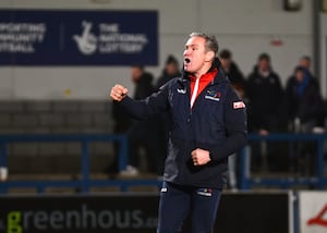 Kevin Wilkin after Telford's Boxing Day win