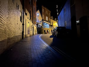 The darkened streets of Bridgnorth were filled with spooky stories.