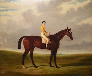 This panting of Touchstone discovered in Cheshire sold for £1,650 at Halls Fine Art’s sporting and wildlife auction last November.