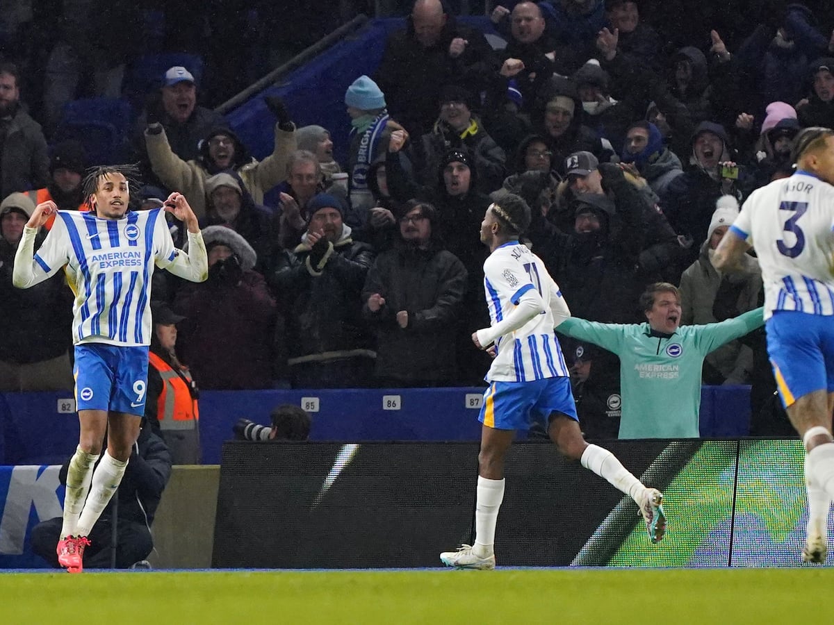 Arsenal drop valuable points as Brighton claim draw through Joao Pedro penalty