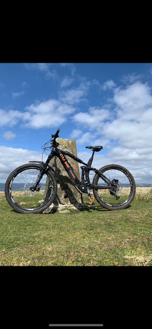 One of the stolen bikes is described as being black and orange in colour, and the other grey and red.