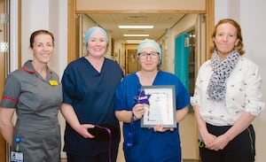 Clare Lewis, Student Nurse Associate, has been awarded a Cavell Star Award.