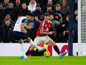 Dominic Solanke scores for Tottenham