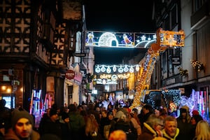 Shrewsbury's Christmas light switch-on